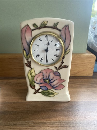 Moorcroft mantle clock - mantle,