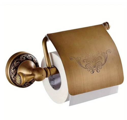 Vintage toilet paper - toilet, holder