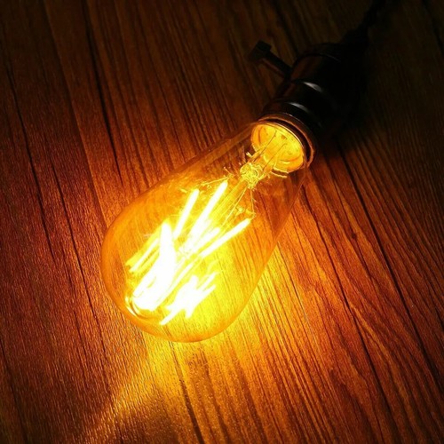 Vintage e27 st64 filament led - e27,