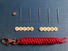 5 Pins Victorinox Swiss Army Pen Knife Scales,PLUS MAGNET & LANYARD + STICKERS