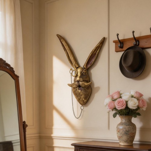 Rabbit head wall - rabbit,