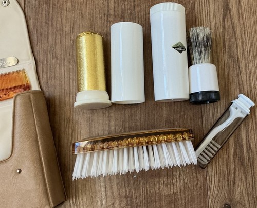 Vintage travel shaving - vintage, set