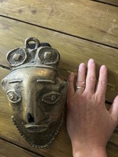 African Brass Tribal Chief