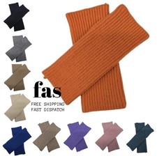 Women Wrist Arm Knitted Mitten