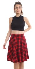 Womens Pleated Skirt Ladies