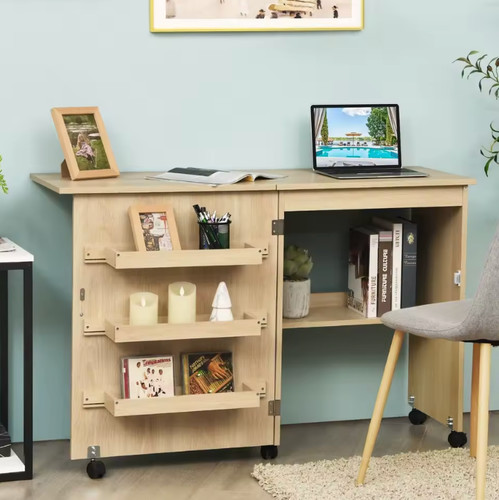 Folding swivel table 1 - swivel, in