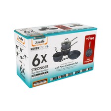 Scoville Expert Neverstick+ 5pc Pan Set Induction Non-Stick Saucepan Frying Pans