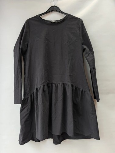 Zara black long sleeve drop - sleeve,