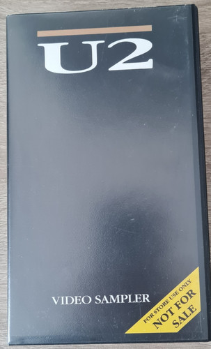 Music video vhs - u2,