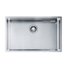 NEW Franke Box BXX 110-68 Large 1 Bowl Undermount Stainless Steel Kitchen Sink