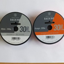 Wychwood Connect Dacron Fly Line Backing Line 200m Spool 30LB Orange or White