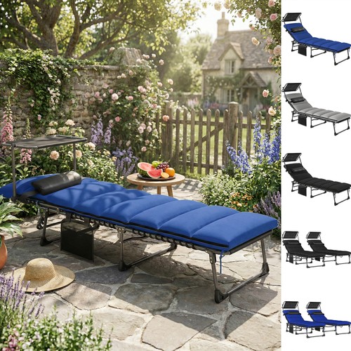 Folding sun lounger with - sun,
