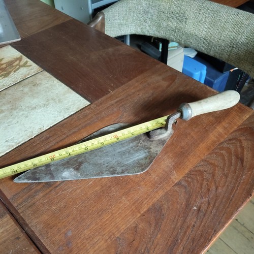 Vintage bricklayers trowel - trowel,