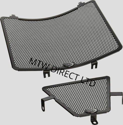 Racing black radiator - r&g,