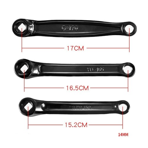 170 165 152mm bike crank - bike, arm