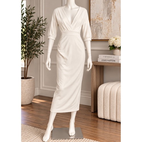 Boohoo womens dress white - dress,