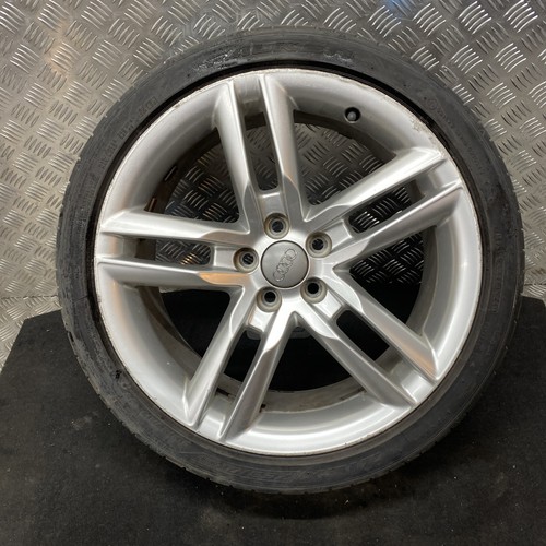 Audi alloy wheel with - alloy, tyre