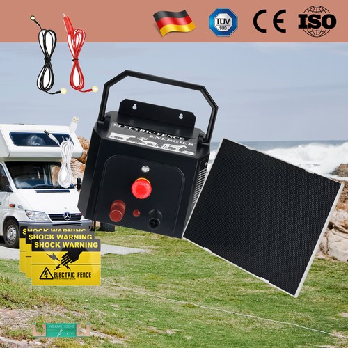 Solar electric fence energiser - fence,