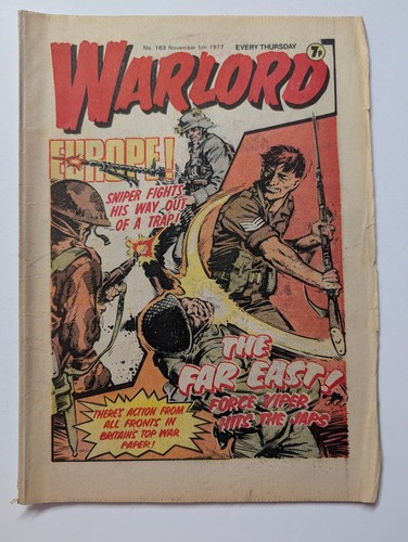 Warlord comic 163 - 163,, november