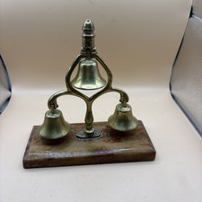 Vintage Brass Triple Bell