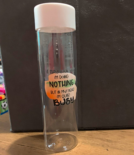 Clear plastic 500ml - 500ml, drinking