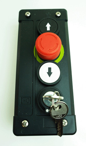 Geba push button - up/down, +