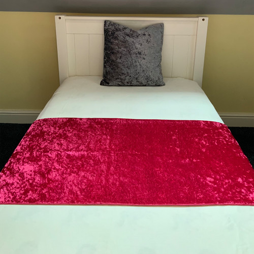 Bling crushed velvet bed - velvet,