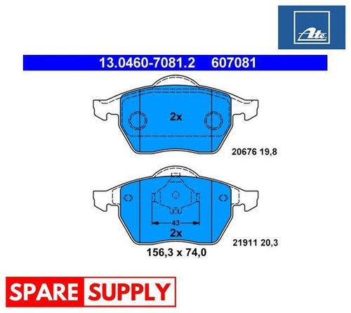 Brake pad set - brake,
