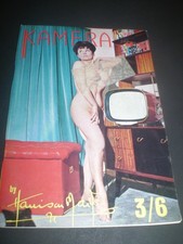 vintage glamour magazine harrison marks kamera 68 VICKY GROVES in colour