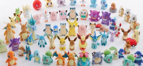 Pokemon stuffed plush toys - pokemon,
