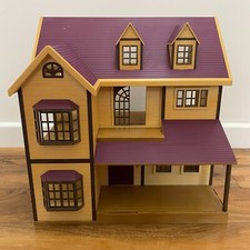 Sylvanian Families Oakwood Manor House On The Hill Vintage Toy Calico Critters