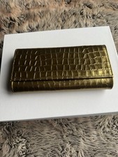LK Bennett Gold Clutch Bag