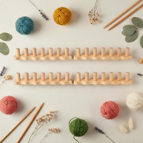 Adjustable wooden knitting - adjustable,