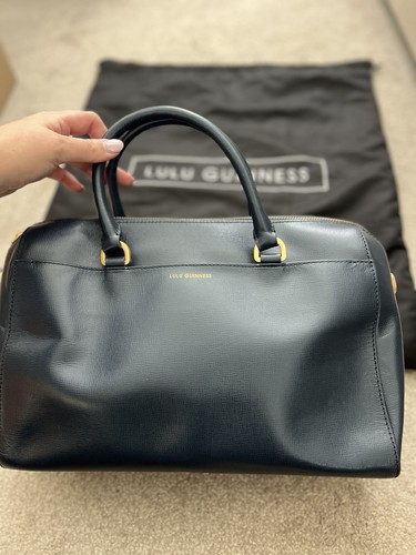 Lulu guinness navy bowling bag - lulu,