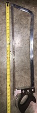 VTG 6RF Hook-Eye Never Sold Meat Saw 24” Bone Hacksaw Butcher Collectible 1935