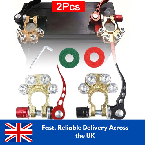 12v battery terminals - 2x,