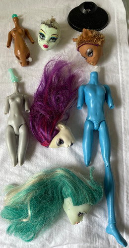 Damaged broken monster high - monster,
