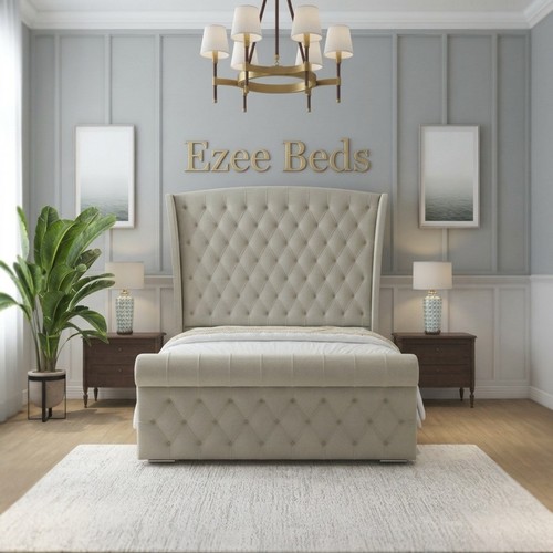 Amerlife bed frame velvet - frame,