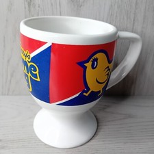 CREME EGG EGG SHAPED MUG - RARE RETRO VINTAGE CUP TEA COFFEE CADBURYS