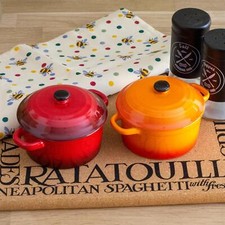 Ovenproof Ceramic Porcelain Pan Mini Casserole Oven Dish Cocotte With Lid 10cm