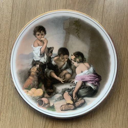 The beggar boys plate - boys, by