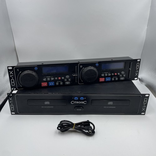 Citronic dual dj cd - citronic, cd-1x