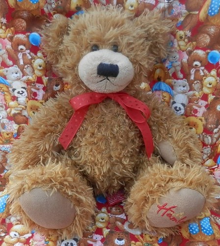 Hamleys soft brown teddy - hamleys,