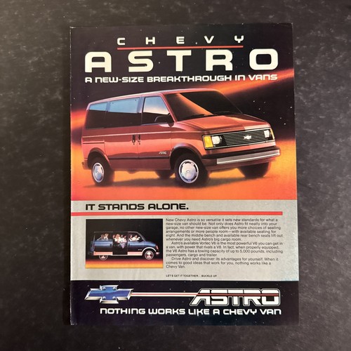 1985 chevy astro van - 1985,