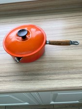 le Creuset saucepan, volcanic