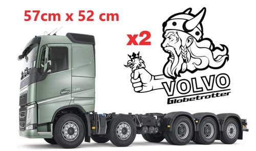 Volvo truck side - decals, x