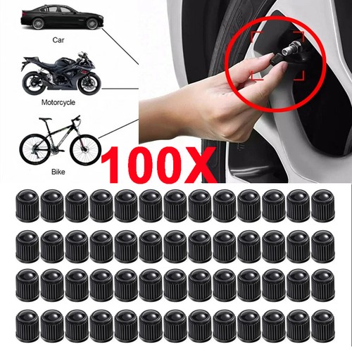 100pcs tyre valve dust caps - 100pcs,