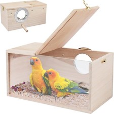 Budgie Nesting Box Transparent