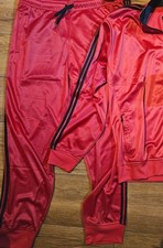 Adidas Tracksuit XXL red Shine