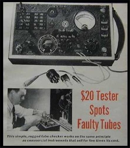 Tube tester portable how - tube,